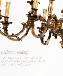 Đèn chùm đồng cao cấp