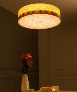 Đèn thả gỗ trang trí bàn ăn cao cấp