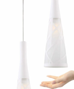 Đèn thả trang trí thủy tinh 18039