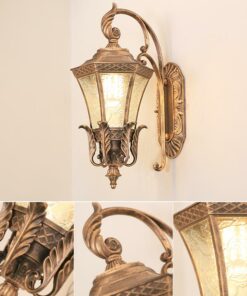 Đèn gắn tường trang trí ngoài trời cổ điển