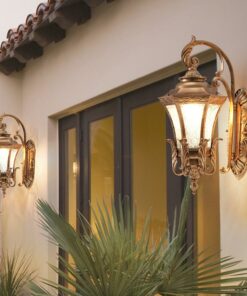 Đèn gắn tường trang trí ngoài trời cổ điển