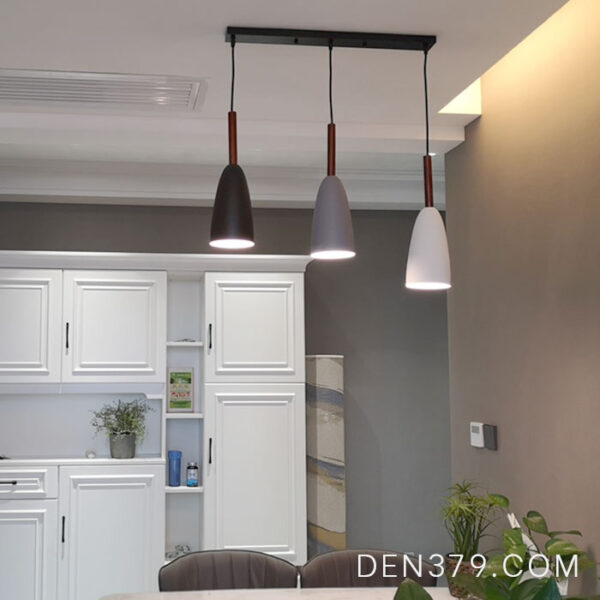 Đèn thả bàn ăn 3 bóng hiện đại