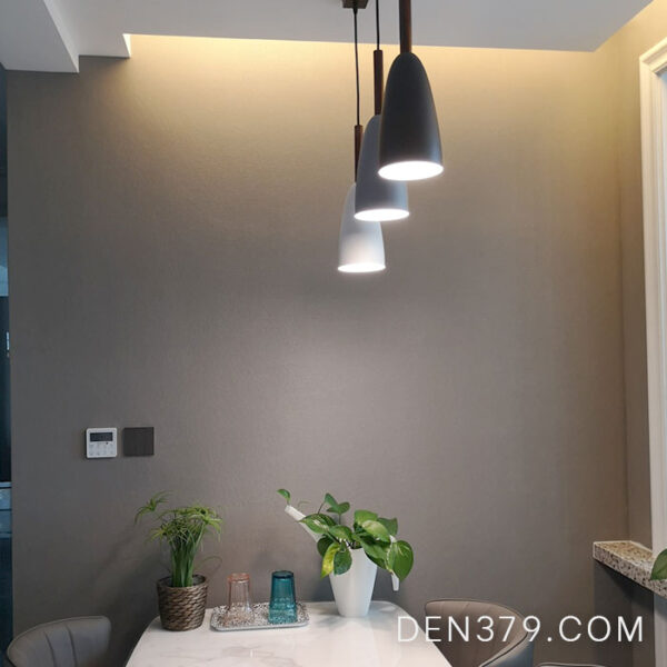Đèn thả bàn ăn 3 bóng hiện đại