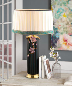 Đèn để bàn gốm sứ cao cấp