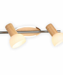 Đèn rọi tranh, soi gương gỗ 2 bóng