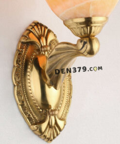Đèn tường đồng chao đá cao cấp