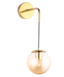 Đèn gắn tường hiện đại quả cầu thủy tinh