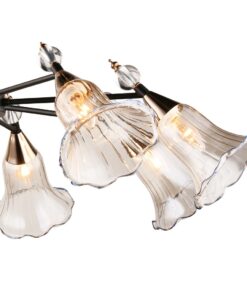 Đèn chùm trang trí thủy tinh 8 bóng VR20183