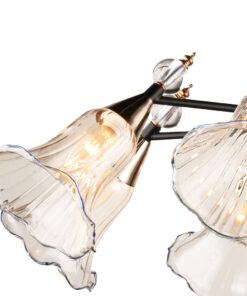 Đèn chùm trang trí thủy tinh 8 bóng VR20183