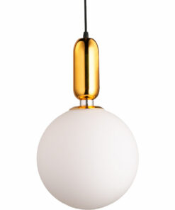 Đèn thả trang trí thủy tinh tròn hiện đại 25cm VR0488