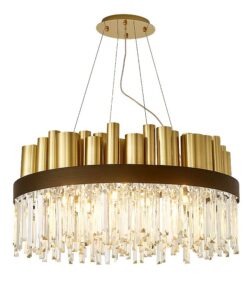 Đèn chùm trang trí pha lê hiện đại VR0913: 1 mét, pha kê K9