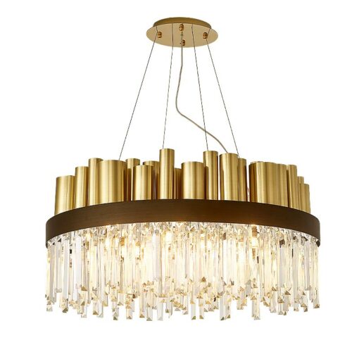 Đèn chùm trang trí pha lê hiện đại VR0913: 1 mét, pha kê K9