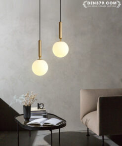 Đèn thả trang trí thủy tinh bóng tròn hiện đại VR19998