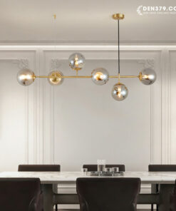 Đèn chùm trang trí bàn ăn hiện đại