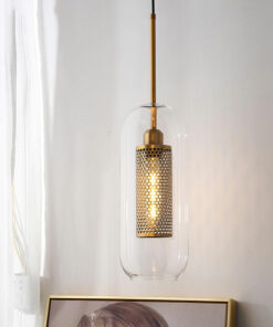 Mẫu đèn thả trang trí cao cấp có kiểu dáng hiện đại, toát lên vẻ sang trọng. Chiếc đèn rất được ưa chuộng để sử dụng trang trí cho bàn ăn. Thiết kể của sản phẩm nổi bật với phần chao đèn bằng thủy tinh trong và lưới inox bên trong. Đặc biệt, có đến 2 hình dáng cho bạn lựa chọn.