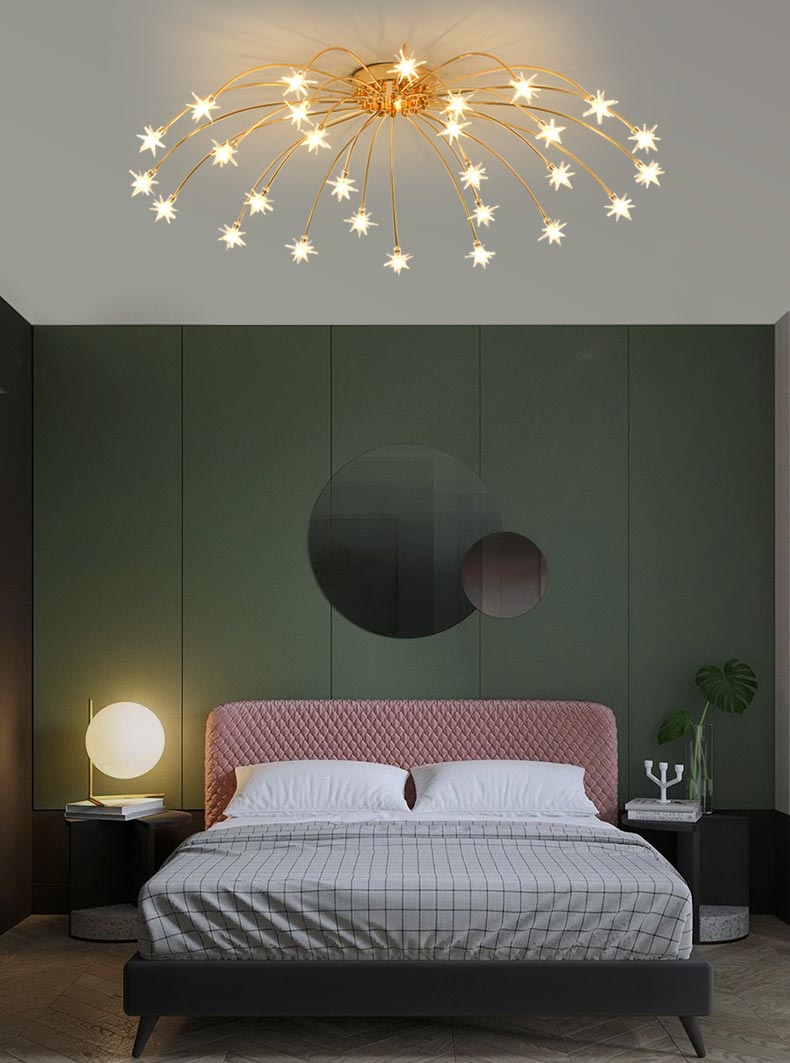 Đèn chùm ốp trần ngôi sao AU6627