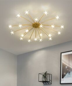 Đèn chùm ốp trần ngôi sao AU6627