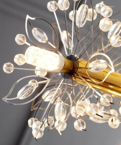 Đèn chùm trang trí pha lê AU9003G