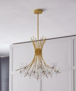 Đèn chùm trang trí pha lê AU9003G