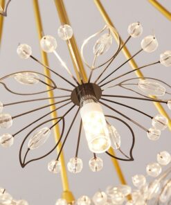 Đèn chùm trang trí pha lê AU9003G