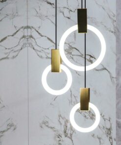 Đèn thả trang trí, thông tầng cầu thang hiện đại AULJ8090