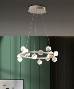 Đèn chùm LED màu trắng hiện đại 16 bóng VR2850