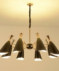 Đèn chùm 8 bóng trang trí hiện đại VR21986