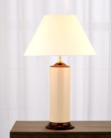 Đèn bàn, đèn ngủ gốm sứ rạn nghệ thuật VR9101