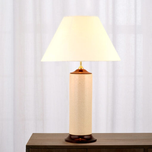 Đèn bàn, đèn ngủ gốm sứ rạn nghệ thuật VR9101