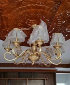 Đèn chùm đồng tân cổ điển SA9003