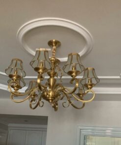 Đèn chùm đồng tân cổ điển SA9003