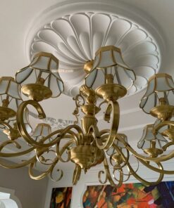 Đèn chùm đồng tân cổ điển SA9003