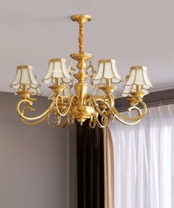 Đèn chùm đồng tân cổ điển SA9003