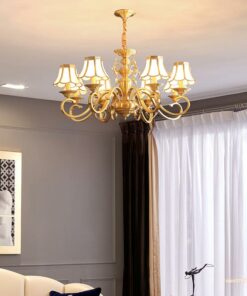 Đèn chùm đồng tân cổ điển SA9003