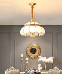 Đèn thả đồng Tân cổ điển DW8063