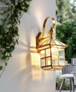 Đèn gắn tường đồng trang trí ngoài trời WS7045