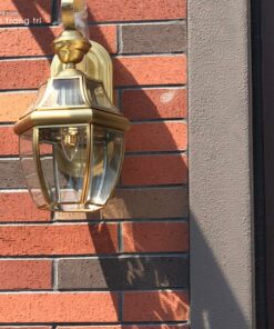 Đèn gắn tường đồng trang trí ngoài trời WE603