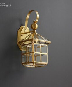 Đèn gắn tường đồng trang trí ngoài trời WS7045