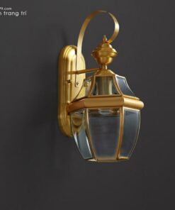 Đèn gắn tường đồng trang trí ngoài trời WE603