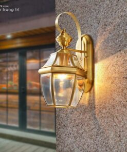 Đèn gắn tường đồng trang trí ngoài trời WE603