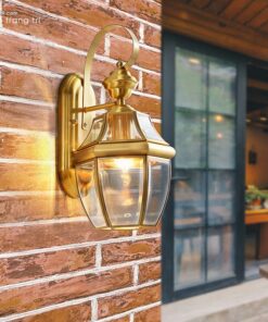 Đèn gắn tường đồng trang trí ngoài trời WE603