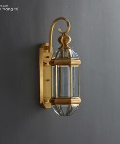 Đèn gắn tường đồng trang trí ngoài trời WE605
