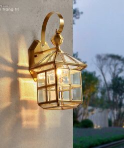 Đèn gắn tường đồng trang trí ngoài trời WS7045