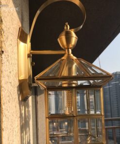 Đèn gắn tường đồng trang trí ngoài trời WS7045