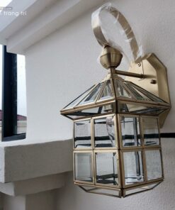 Đèn gắn tường đồng trang trí ngoài trời WS7045