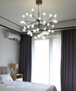 Đèn chùm trang trí thủy tinh 36 bóng VIRGO KD133B