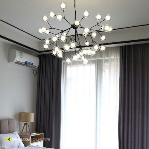 VIRGO KD133B | Đèn chùm trang trí thủy tinh 36 bóng