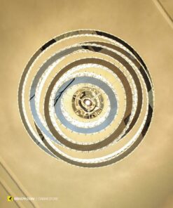 Đèn chùm pha lê 5 vòng cao cấp VIRGO V24396