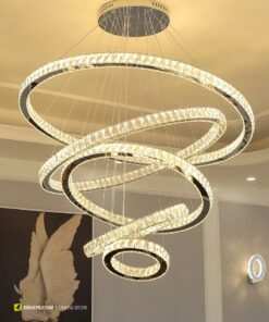 Đèn chùm pha lê 5 vòng cao cấp VIRGO V24396