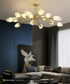 Đèn chùm thủy tinh cao cấp 18 tay VIRGO V3117/18